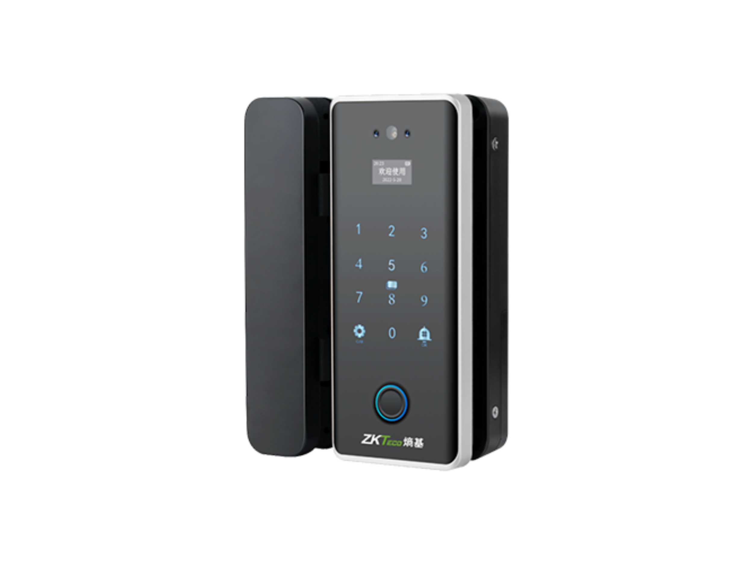 玻璃門面部識(shí)別藍(lán)牙指紋鎖GDL-PFC60