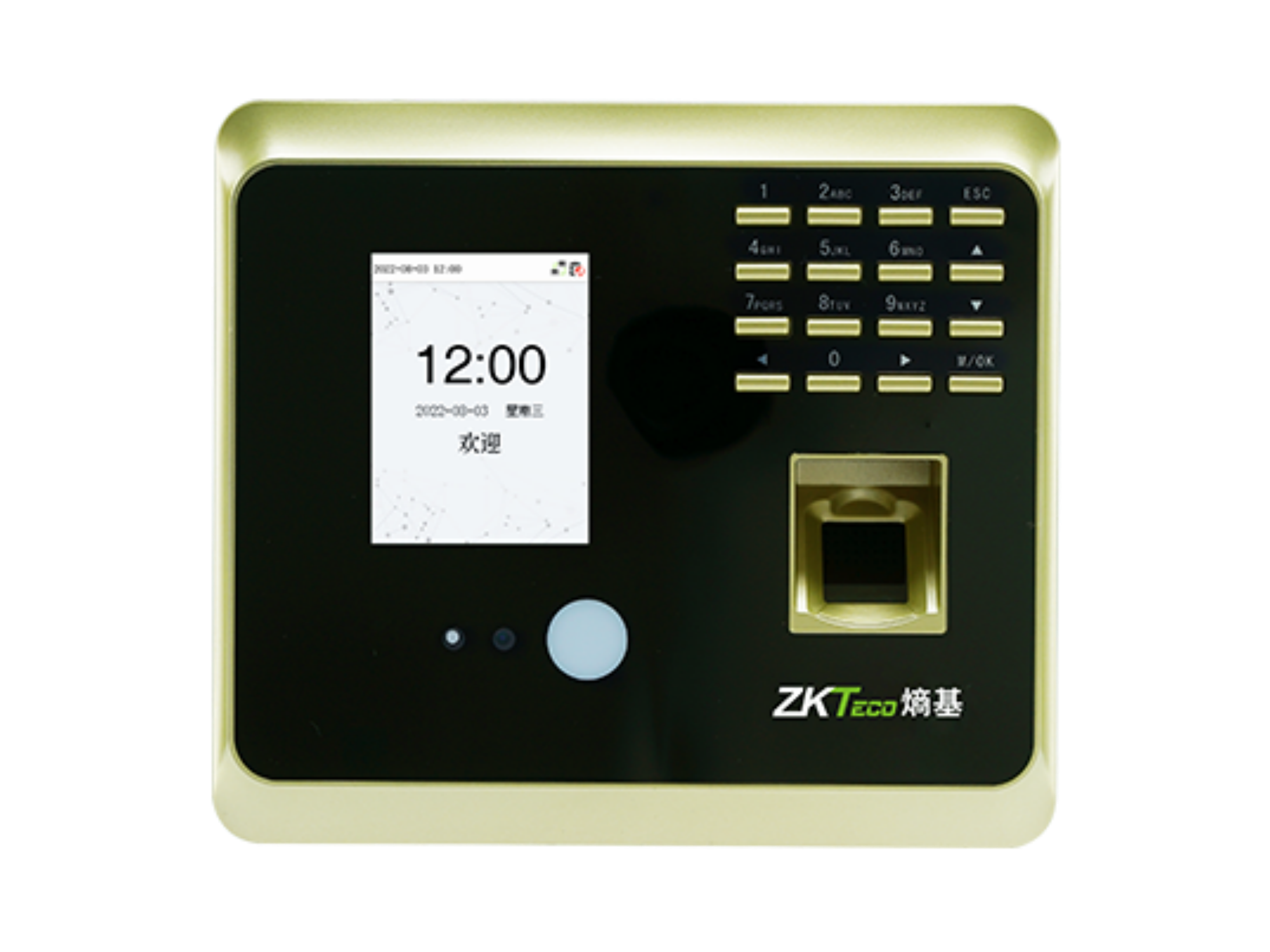 可見(jiàn)光面部指紋考勤終端nFace103