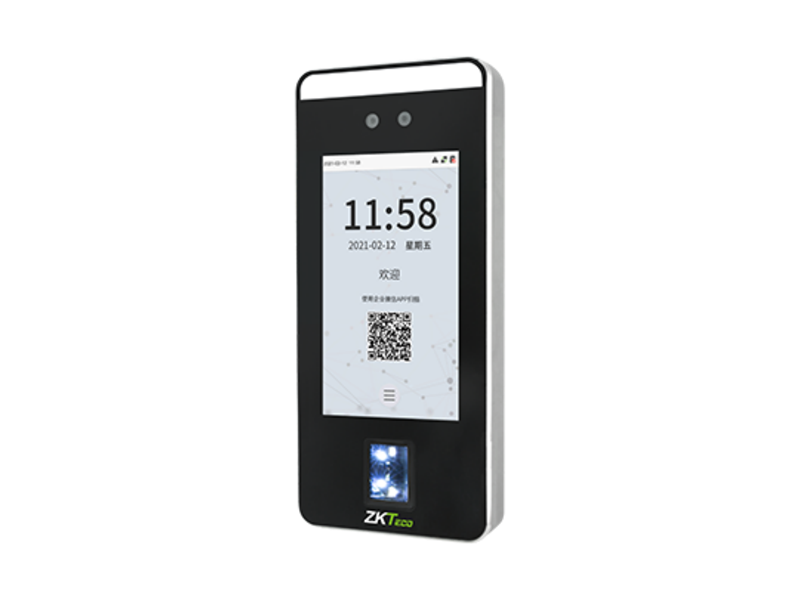 可見(jiàn)光面部云考勤終端ZK-F6